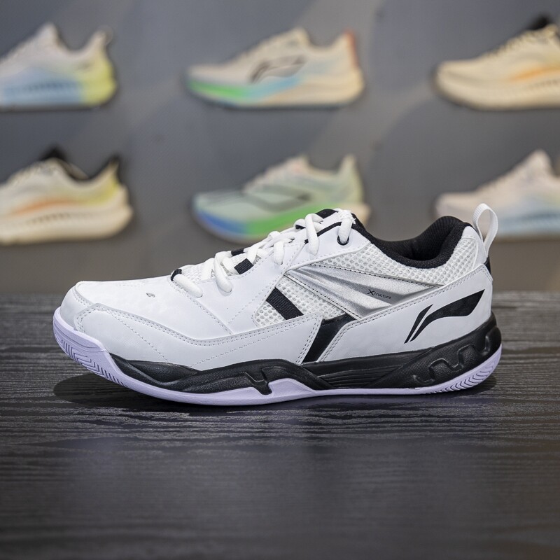 李宁羽毛球鞋男鞋正品室内综合专业训练鞋低帮耐磨运动鞋AYTM079