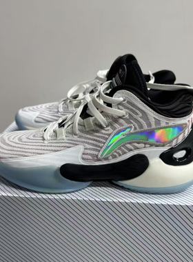 （瑕疵门店样鞋）李宁运动鞋驭帅18男大童震回弹篮球鞋YKBU034