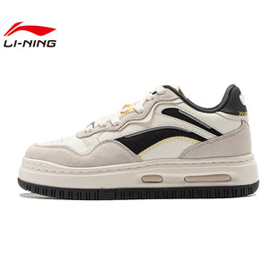 板鞋 低帮潮流休闲鞋 AGCU032 C1时尚 李宁2024女子日进斗金FUTURE