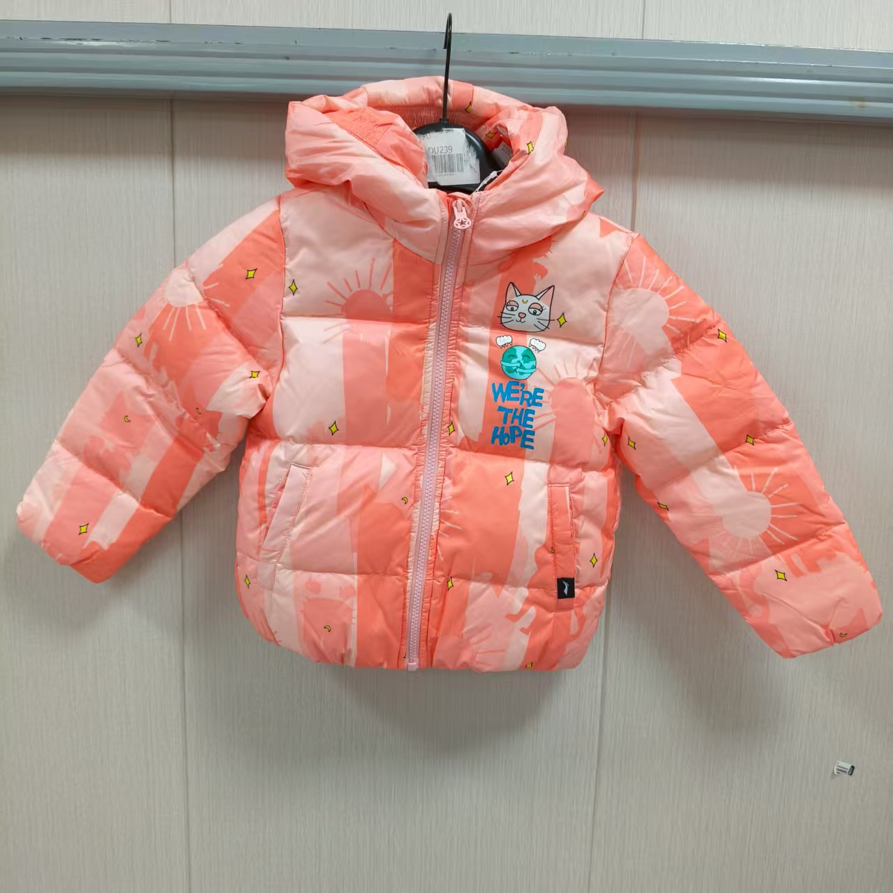 《购买前看详情B品》李宁运动生活系列 常规型短羽绒服  YYMQ008