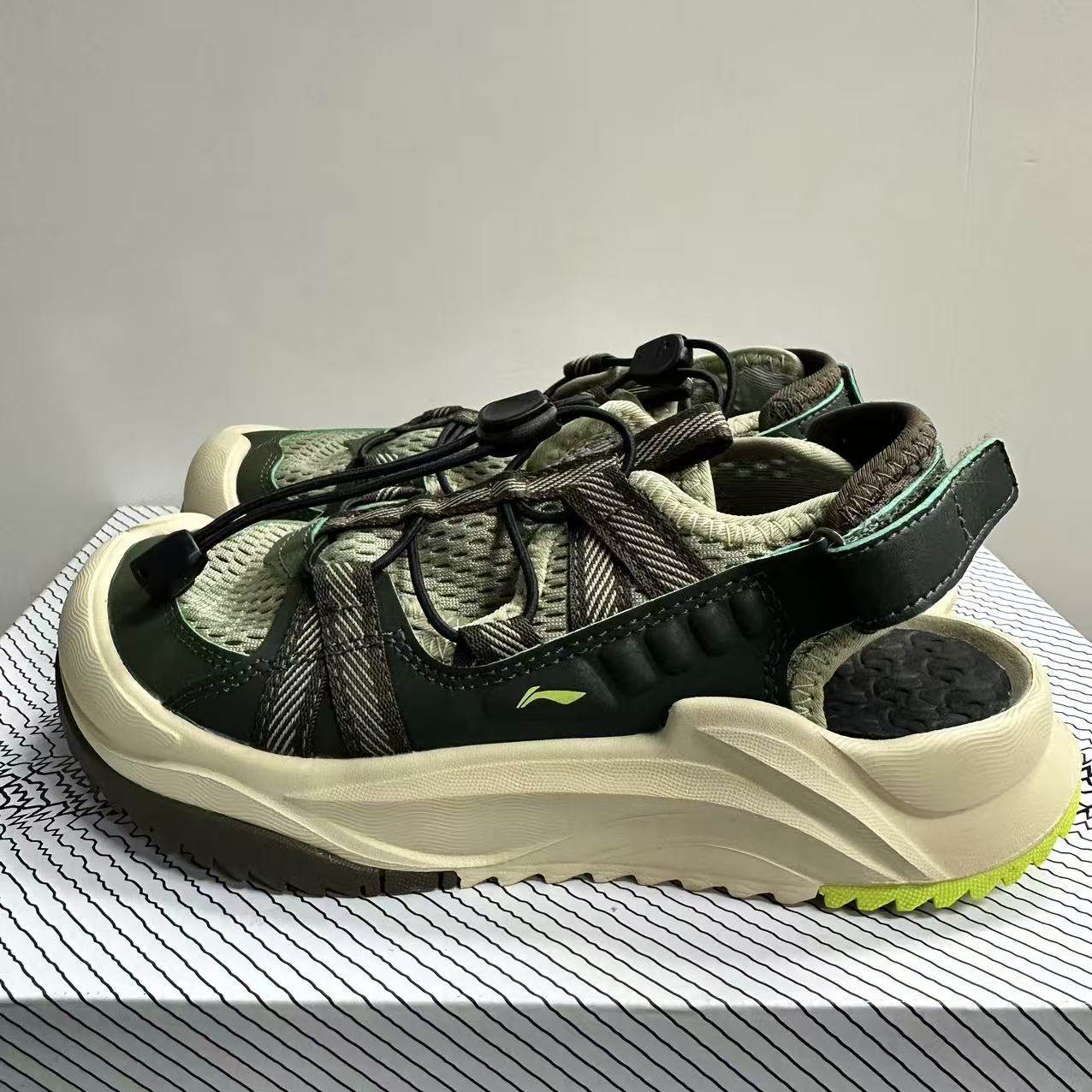 （瑕疵门店样鞋）李宁凉鞋男女大童夏季休闲鞋YKUV002,运动鞋new,童鞋/青少年鞋,淘宝优惠券,粉丝福利购,淘宝优惠卷