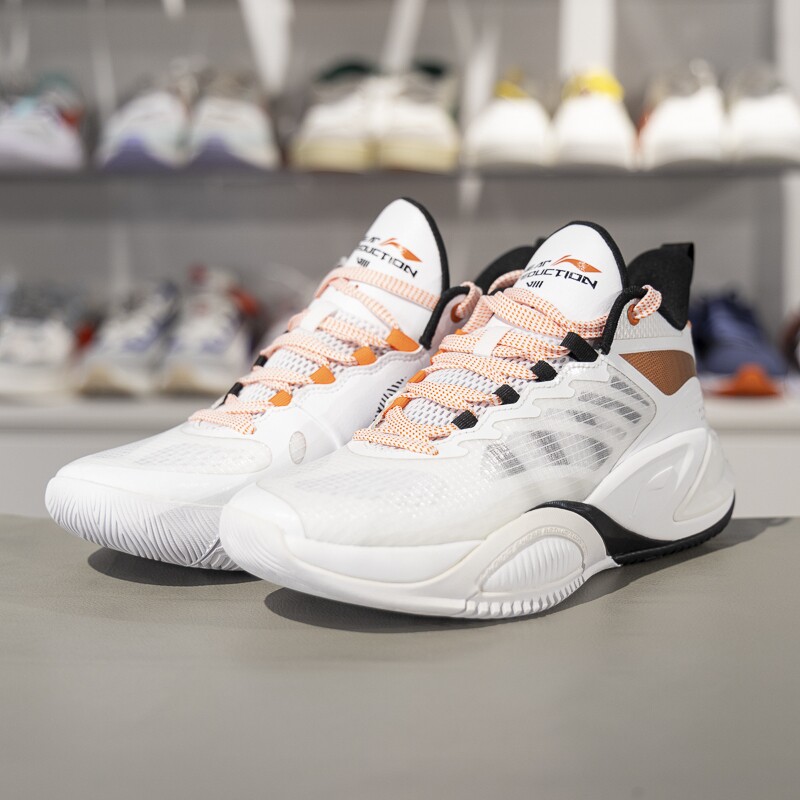 李宁篮球鞋男子2023秋季新款暴风减震回弹低帮篮球外场鞋ABFT021