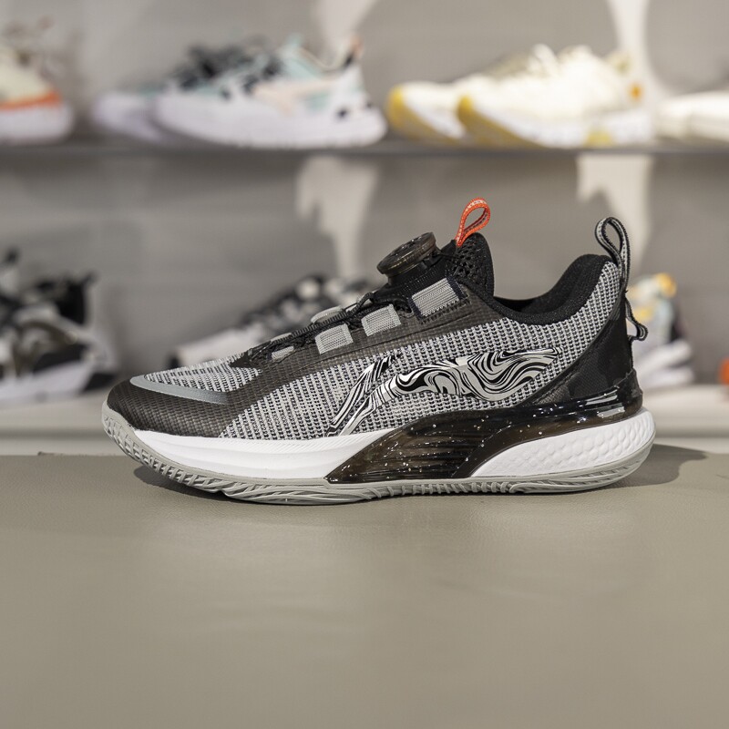 李宁童鞋篮球鞋男小大童2025新款缓震回弹透气清凉运动鞋YKBV024