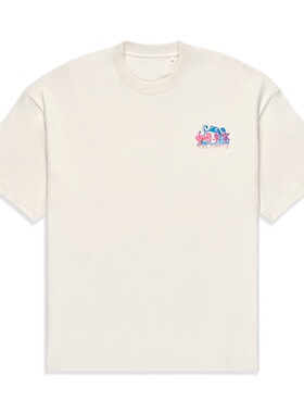 中国李宁x英雄联盟泳池派对联名T恤男女同款2023新款上衣AHST865