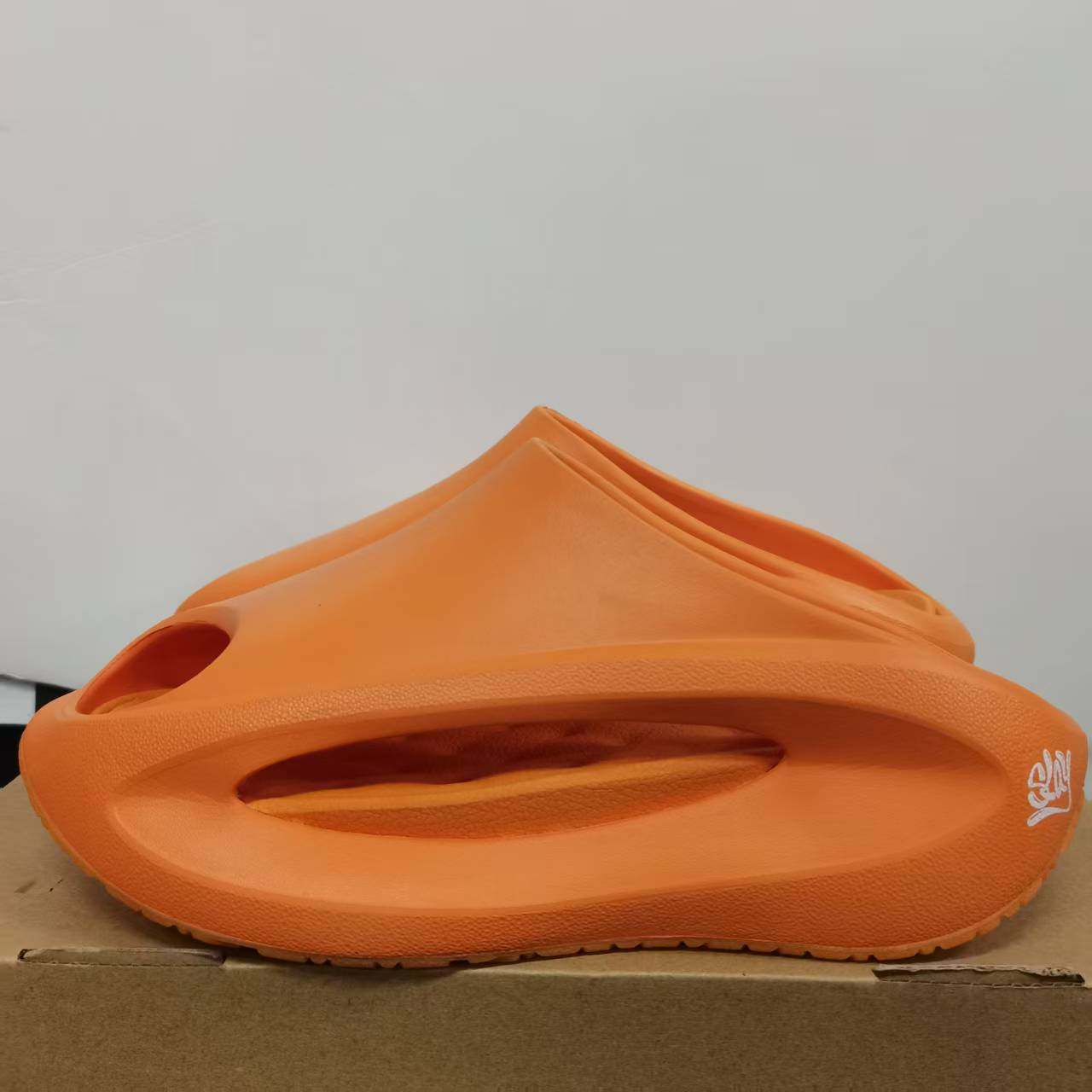 （瑕疵门店样鞋）李宁拖鞋男云游Slay回弹外穿一字拖鞋AZSU005