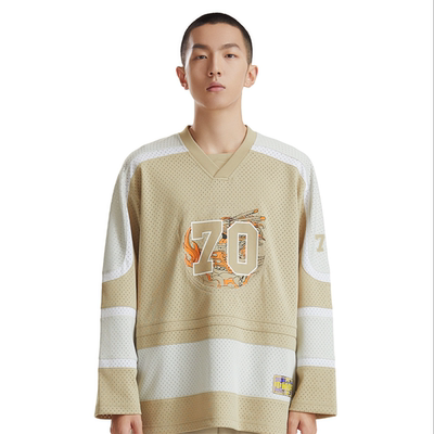 李宁 LNG中国选手联名款冰球宽松休闲直筒男女同款长袖T恤LTLR001