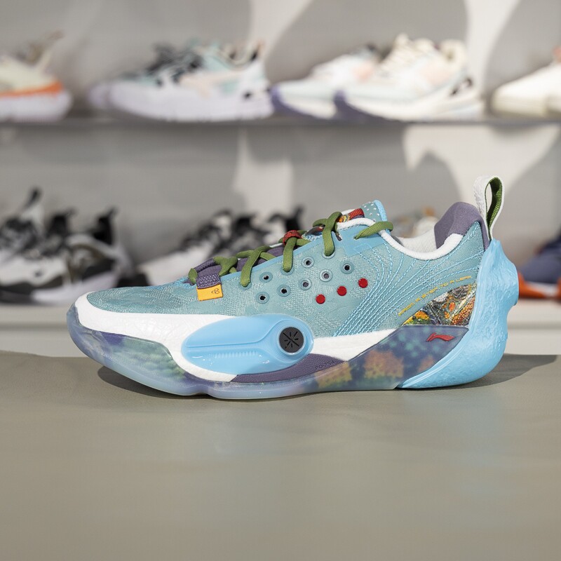 李宁篮球鞋2025新款韦德全城13男子轻量高回弹专业比赛鞋ABAV017