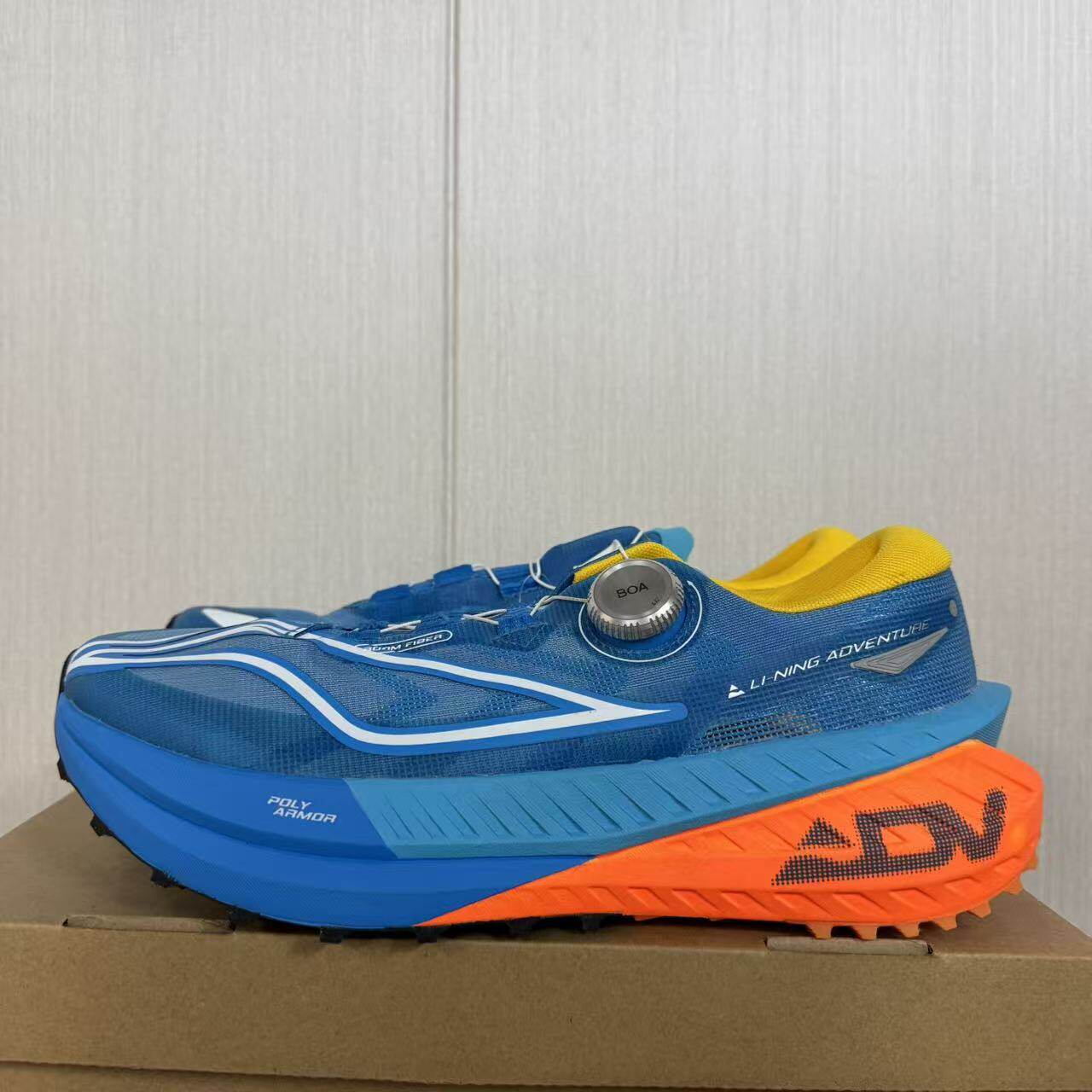 （B品）李宁男子训练耐磨户外越野跑鞋ARNU001