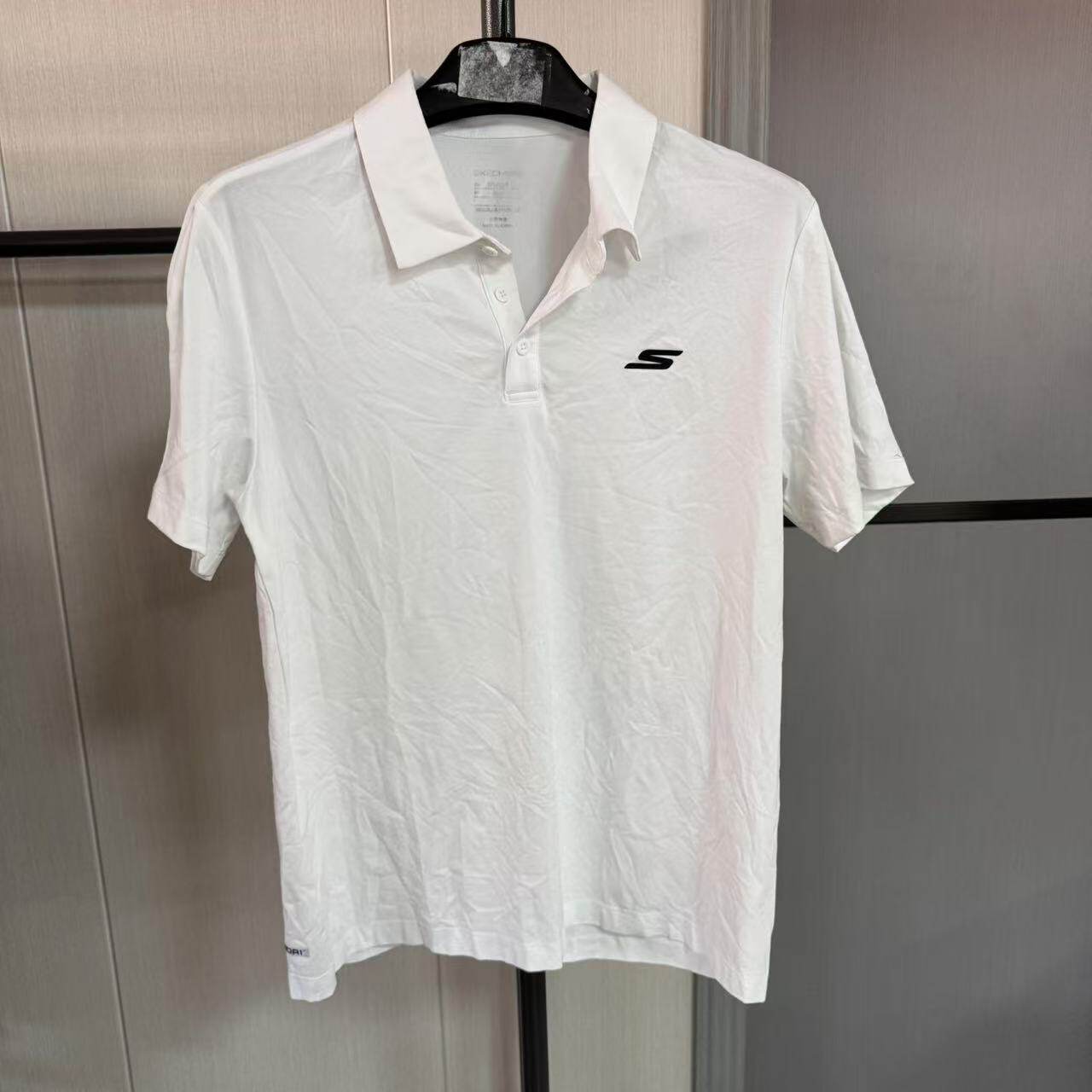 【B品特价清仓】斯凯奇短袖男女同款休闲T恤POLO衫D8000-232