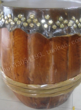 海浪乐器狮鼓牛皮鼓佛山醒狮鼓锣鼓龙舟鼓14寸成人牛皮舞狮鼓正品