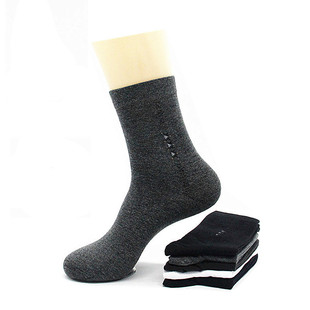 包邮丰华秋冬袜子男士高筒全棉运动休闲袜青年透气吸汗时尚潮商务