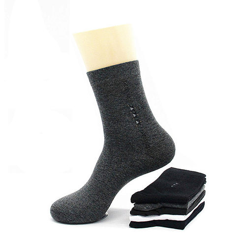 丰华男士休闲袜青年透气商务袜子