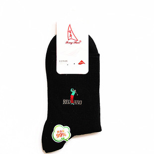 丰华袜子秋冬女士高筒全棉运动休闲棉袜青年排湿透气吸汗舒适潮袜