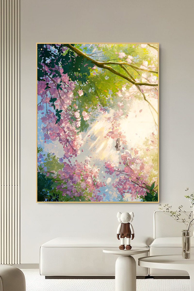 diy数字油画客厅卧室温馨装饰油彩画丙烯手工填色解压数码花卉怎么看?