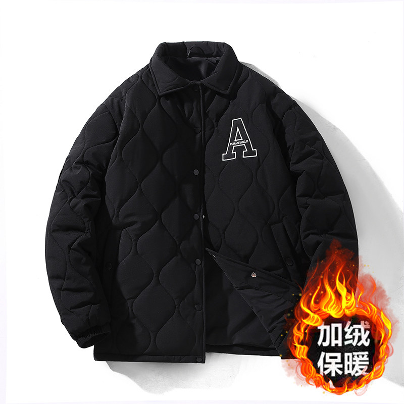 370斤特大号棉衣男冬季加肥加大棒球服外套胖子大码棉服立领棉袄