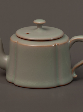 【柏采】2020新品冰裂纹粉青釉茶壶HR-170BX(四代）