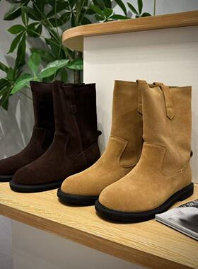 娜娜甄选2025新款中筒靴*2323