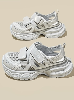 娜娜甄选2026春季新款女士老爹凉鞋*821-28