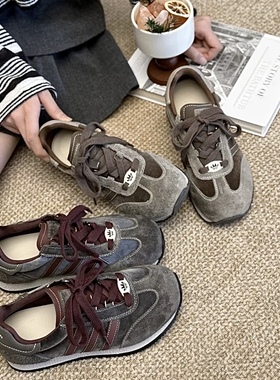 娜娜甄选2026春季新款女士休闲德迅板鞋*118-82/D