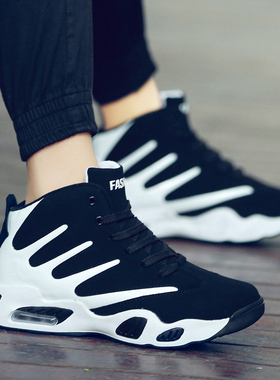 秋季10男孩鞋子12大童篮球运动鞋13青少年秋鞋14防水防滑15岁学生