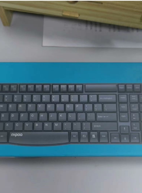 雷柏E1050台式笔记本电脑办公无线键盘X1800S无线键鼠套装USB2.4G