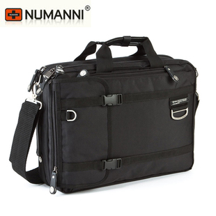 奴曼妮尼商务包355/357休闲手提单肩双肩背包多功能电脑包14寸/17.6
