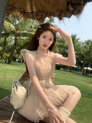 芭蕾风压皱仙女套组/两色