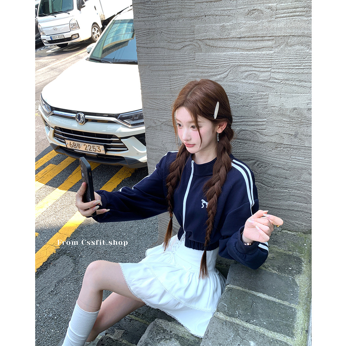 运动休闲套装迟伞伞2024年秋季