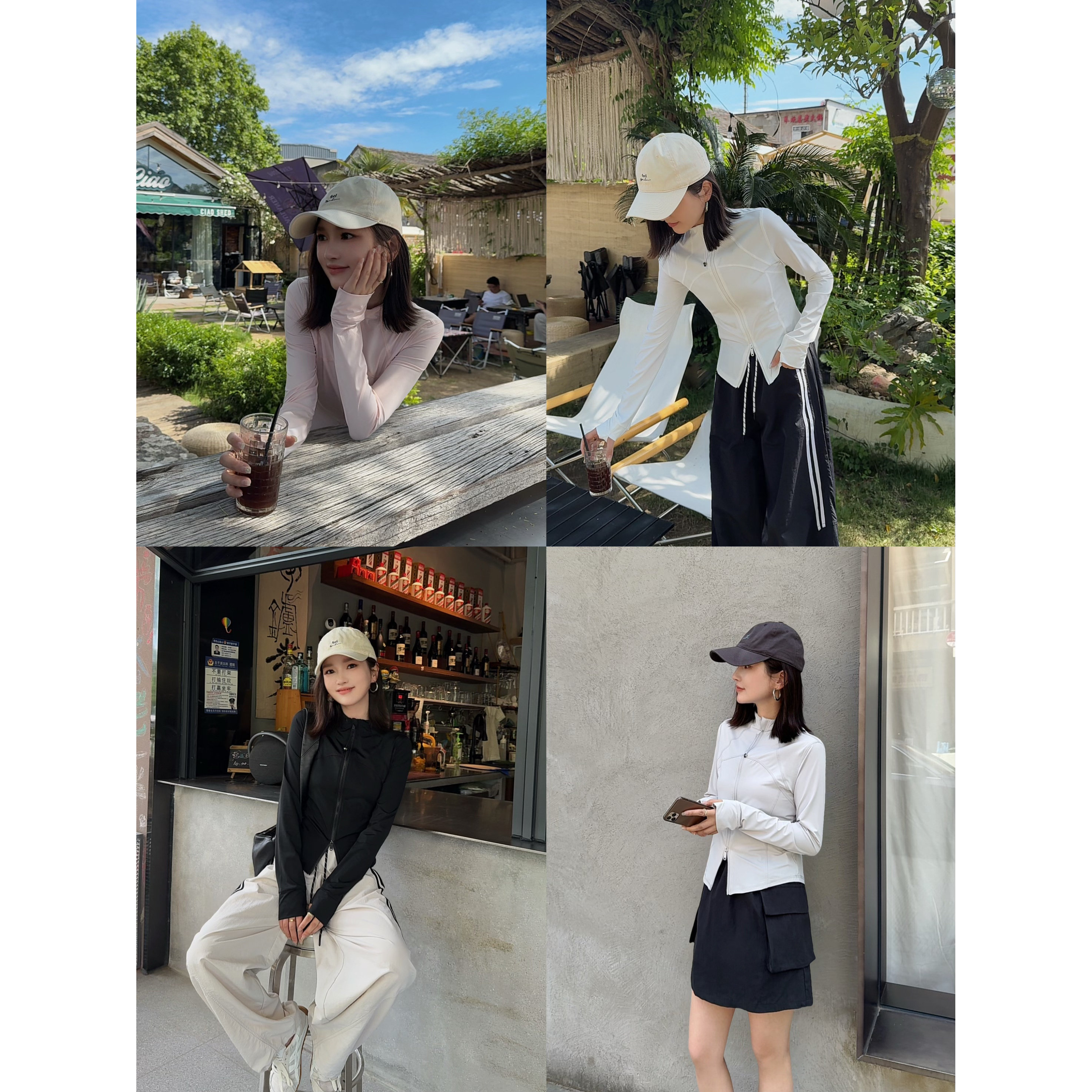 MISS RUILI定制  新款薄款显瘦修身立领外套凉感户外防晒衣F2069