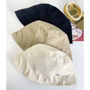 小众女韩版 2025新款 百搭帽素颜遮脸渔夫帽子K6380 RUILI定制 MISS