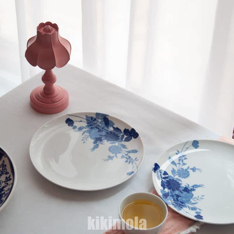 ※皇家哥本哈根餐盘royal Copenhagen621稀有收藏锭兰花餐具盘子