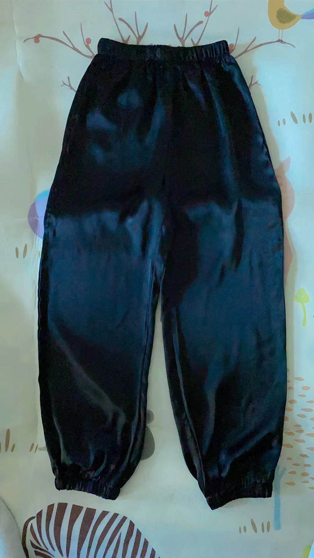 真丝长裤真丝长裤男灯笼裤休闲