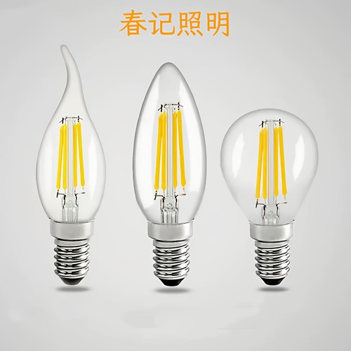 爱迪生复古E14暖光无频闪灯泡