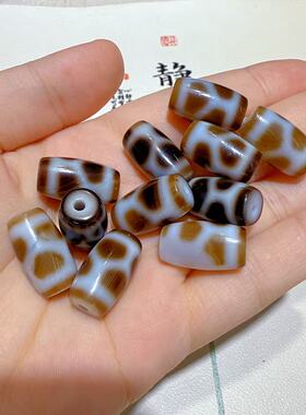 天珠玛nao西藏玛nao天珠手链项链隔珠腰珠配饰小挂件