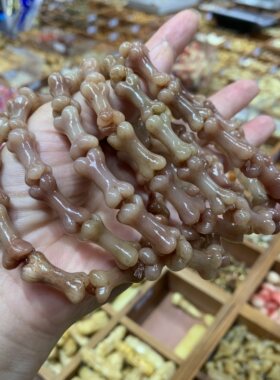 保真驼骨雕刻小骨头男款手链骨头文玩驼骨手串把玩手持收藏