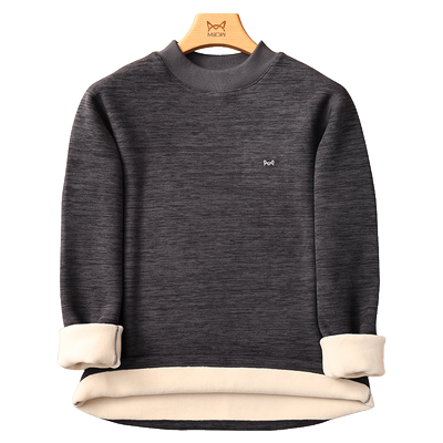 4X大码男士中老年羊羔绒保暖内衣