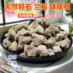 轻石颗粒 浮石钵底石兰石媲美日向石多肉兰花铺面垫底石水族滤材