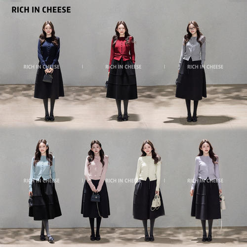 金川川韩女法则针织开