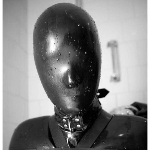 乳胶衣sm小圈小众全包乳胶头套latex胶衣kigurumi兽装头套rubber
