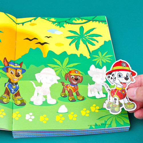 汪汪队专注力贴纸全套4本