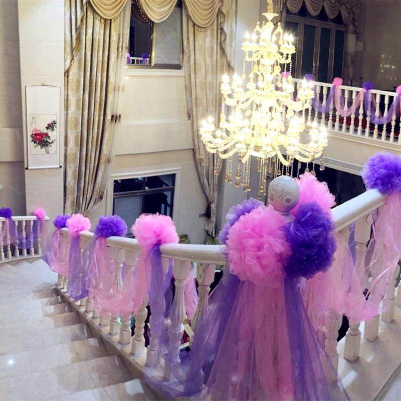 2026款婚庆纱幔结婚用品楼梯扶手纱饰纱雪纱婚房布装置拱门拉花彩,节庆用品/礼品,节庆布艺用品,淘宝优惠券,粉丝福利购,淘宝优惠卷