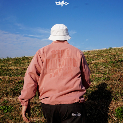 Feelingfree秋冬SRF夹克美式宽松立领拉链男女风衣休闲外套街舞