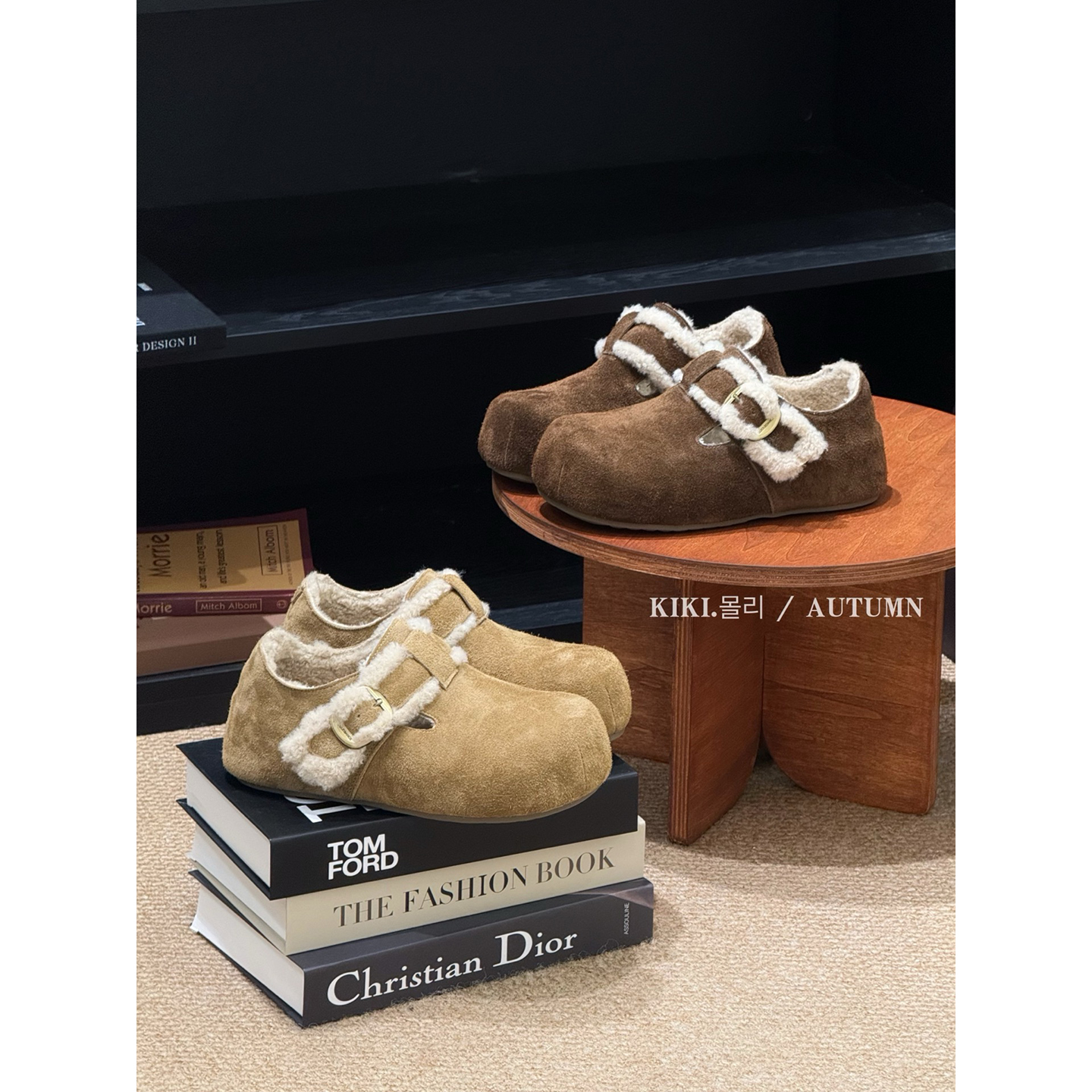 厚底内增高加绒勃肯鞋女2025新款