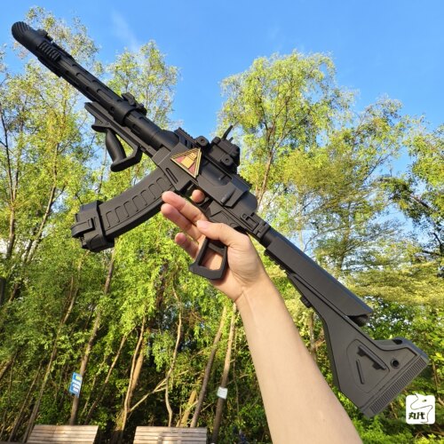 超大号巨浪asval枪模型三角洲行动周边塑料玩具摆件手办不可发射