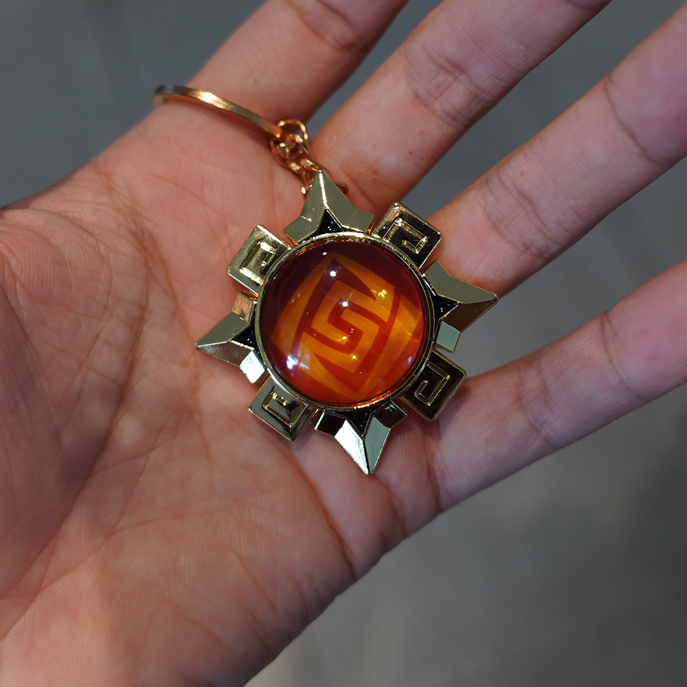 纳塔神之眼，金属边框，玻璃核心
