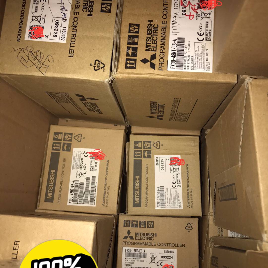 议价-三菱PLC全新原装FX3U-48MT/ES-A FX3U-1