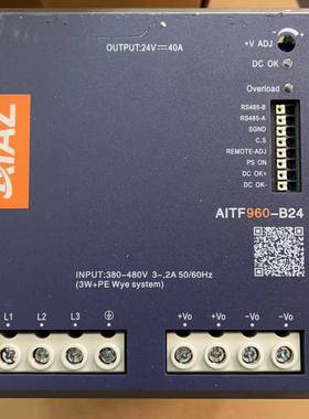 议价-ATAZ AITF960-B24导轨电源，24V 40A，输