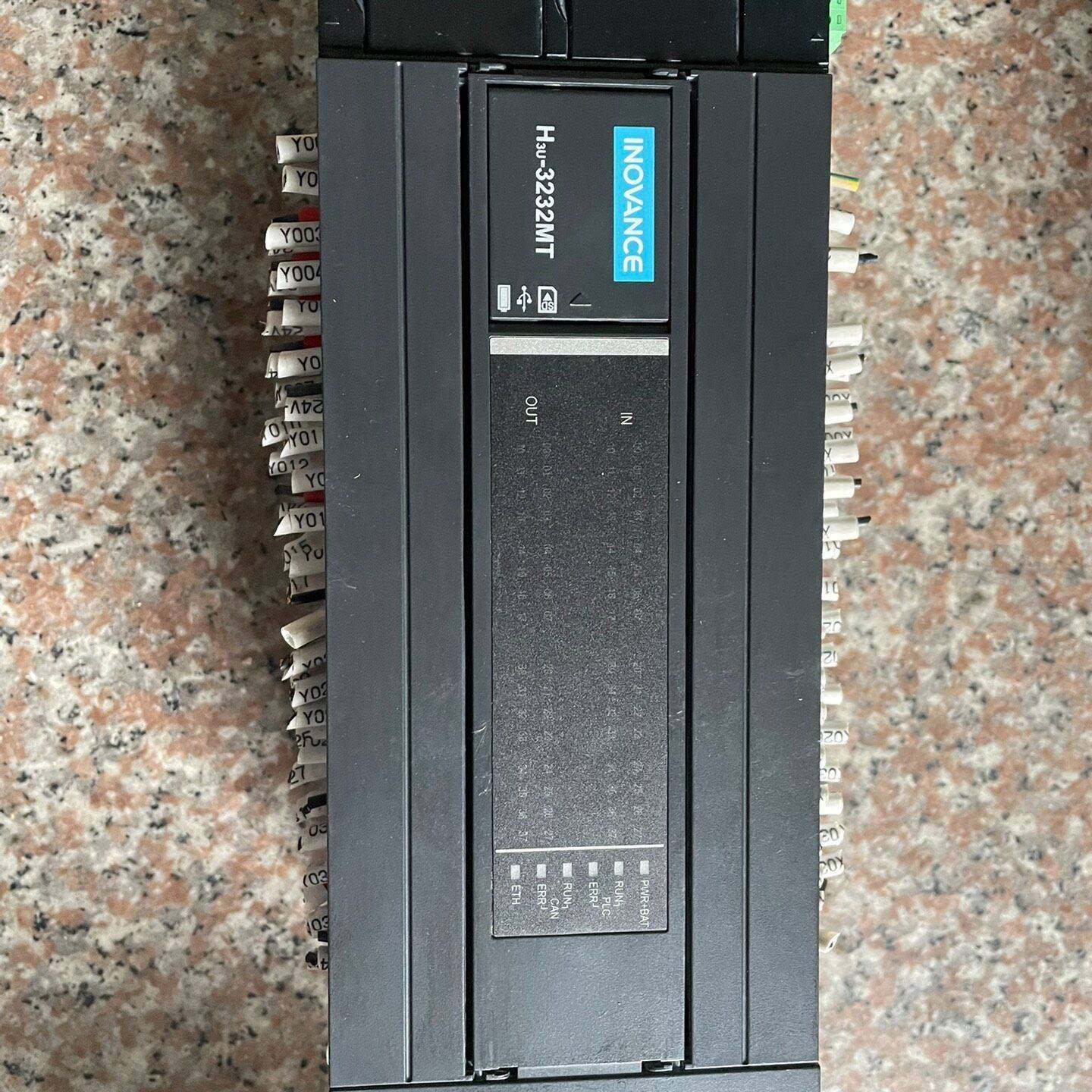 议价-汇川PLC-H3U-3232MT 拆机一台 功能（通电ERR