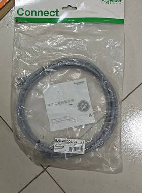 议价-施耐德六类非屏蔽跳线，型号RJ6C20PCCC GY
