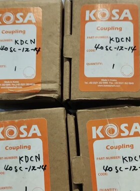 议价-韩国进口KOSA联轴器KDCN 40SC-12-14 外径-可维修